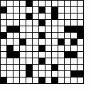 Cruciverba 13x13 schema 23