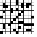 Cruciverba 13x13 schema 24