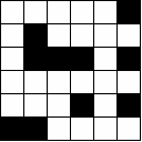 Cruciverba 6x6 schema 1