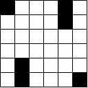 Cruciverba 6x6 schema 4