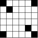 Cruciverba 6x6 schema 49