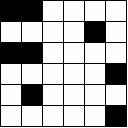 Cruciverba 6x6 schema 85