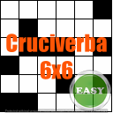 Cruciverba 6x6 schema 48