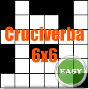Cruciverba 6x6 schema 66