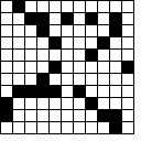 Cruciverba bifrontali 11x11 schema 35