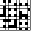 Cruciverba bifrontali 11x11 schema 45
