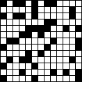 Cruciverba bifrontali 13x13 schema 4