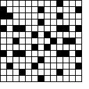 Cruciverba bifrontali 13x13 schema 15