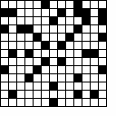 Cruciverba bifrontali 13x13 schema 17