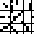 Cruciverba bifrontali 13x13 schema 19