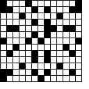 Cruciverba bifrontali 13x13 schema 23